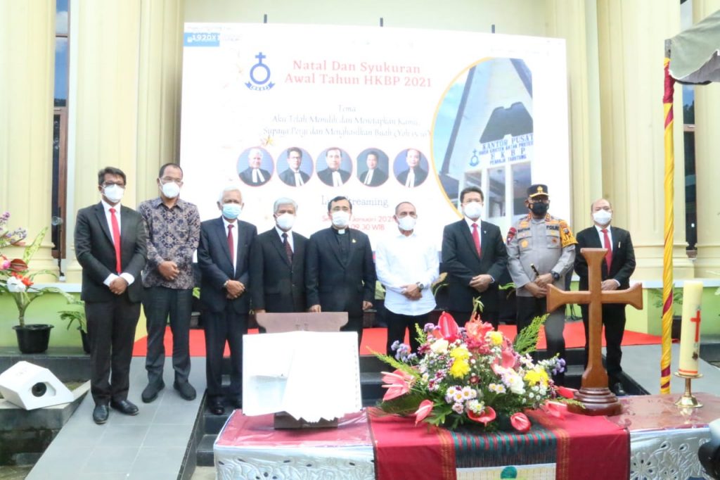 Pesta Syukuran Awal Tahun HKBP Digelar di Pearaja Tarutung