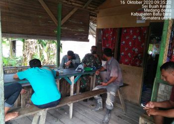 Wabah Covid-19 Membuat Personel Jajaran Kodim 0208/Asahan Giatkan omunikasi Sosial Dengan Warga Binaan