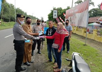 Dua Hari Operasi Yustisi Covid - 19 Tahun 2020 Polres Simalungun Tindak 1000 Pelanggar