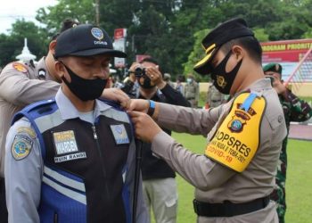 Kapolres Labuhanbatu Pimpin Ops Keselamatan Toba 2021