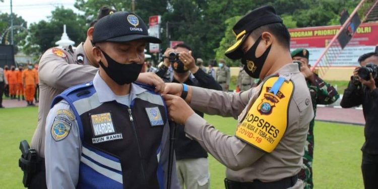 Kapolres Labuhanbatu Pimpin Ops Keselamatan Toba 2021