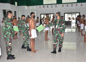 Kasdam I/BB Buka Sidang Parade Penerimaan Bintara PK TNI AD TA. 2020 Sumber Reguler Pria