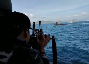 Passing Exercise TNI AL dan Kapal Prancis di Selat Sunda