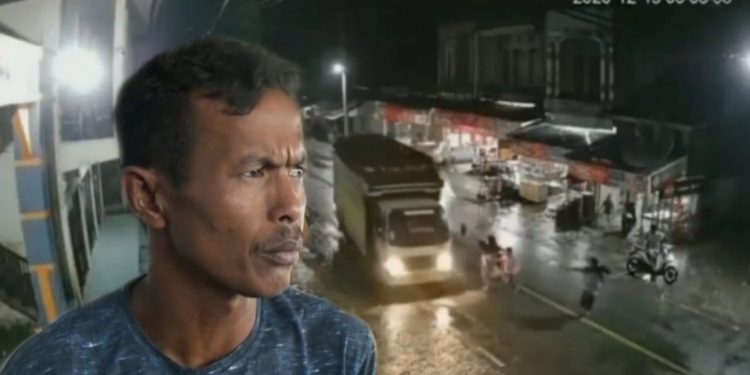 Dihadang Anak dan Istri Bawa Selingkuhan dalam Truk, Supir ini Tabrak Anaknya di Jalan Lintas Aceh - Medan Dihadang Anak dan Istri Bawa Selingkuhan dalam Truk, Supir ini Tabrak Anaknya di Jalan Lintas Aceh - Medan