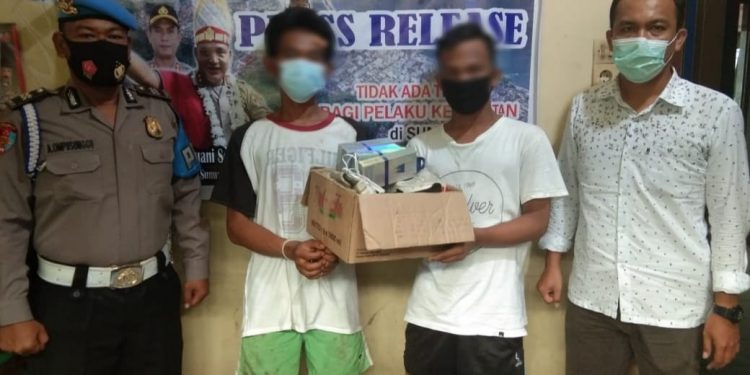 Anak di Bawah Umur Otaki Pembobolan Kios Paket Internet di Sibolga