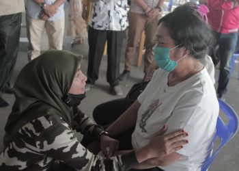 Syahputri Hefriansyah Kunjungi Lokasi Kebakaran dan Melayat 5 Korban Meninggal Sekeluarga di Siantar