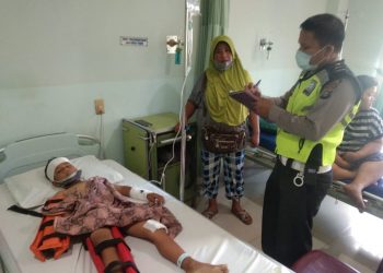 Naik Sepedamotor dengan Kecepatan Tinggi, Seorang Siswa SMP di Siantar Tabrak Bocah 8 Tahun