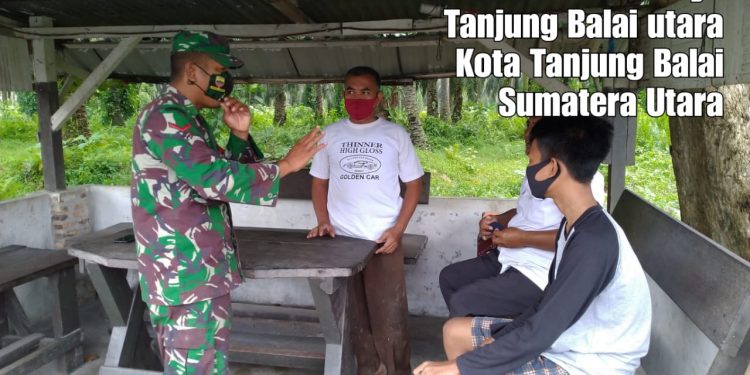 Jajaran Kodim 0208/Asahan Sosialisasikan New Normal Pada Warga Binaan