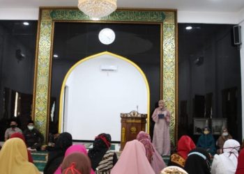 TP PKK Siantar Peringati Maulid Nabi Muhammad di Masjid An Nur Kantor Walikota
