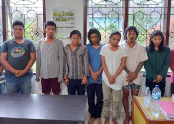 Sembilan Orang Ditangkap Pesta Ganja dari Komplek Sekolah di Siantar