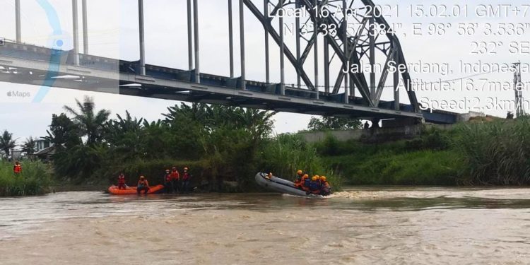 Bagas Sijabat Hanyut di Sungai Ular saat Berenang bersama Teman-teman