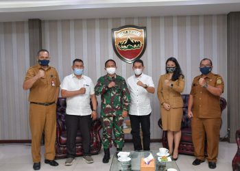 Peningkatan Kunjungan Wisata Danau Toba, Panitia Olahraga Dayung Nasional Audiensi ke Pangdam I/BB
