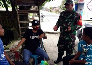 Jajaran Kodim 0208/Asahan Terus Berusaha Memperpersempit Ruang Penyebaran Covid-19