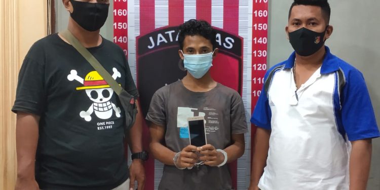 Curi HP Layar Retak di Hari Sumpah Pemuda, Seorang Pemuda Diamankan Polres Tapteng