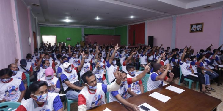 Teriakan Hasim-TPS Menang Menggema di Raya Teriakan Hasim-TPS Menang Menggema di Raya