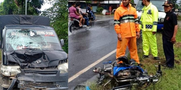 Kecelakaan di Siantar, Ilham Ghifari Mahasiswa asal Simalungun Dilarikan ke Rumah Sakit