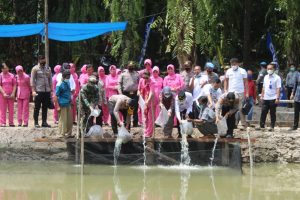 AKBP Deni Kurniawan Resmikan Kampung Tangguh Nusantara di Labusel