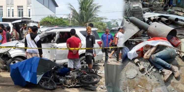 Kronologi dan Data Korban Ledakan Bengkel di Binjai