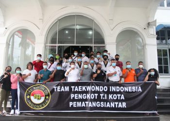 Selamat Bertanding! 13 Atlet Taekwondo MIMAC Siantar Diberangkatkan ke Seleksi Popnas dan Pomnas di Medan