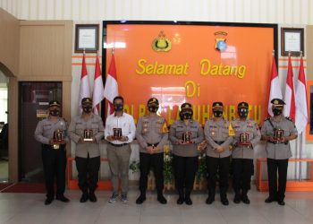 Polres Labuhanbatu Gelar Sertijab Kapolsek Aek Natas dan Panai Tengah