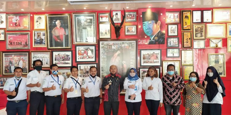 Bupati Taput Terima Audiensi BMKG Stasiun Geofisika Wilayah Sumut Guna Pemasangan EEWS