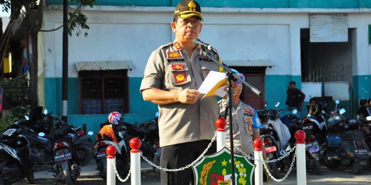 Apel Besar Deklarasi Damai Pemilu 2019 Wilkum Polres Pelabuhan Belawan Apel Besar Deklarasi Damai Pemilu 2019 Wilkum Polres Pelabuhan Belawan