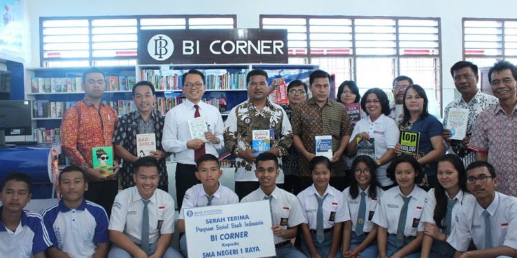 Kantor Perwakilan Bank Indonesia Pematangsiantar Resmikan BI Corner di SMAN 1 Kantor Perwakilan Bank Indonesia Pematangsiantar Resmikan BI Corner di SMAN 1