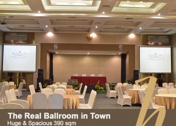 "The Real Ballroom in Town"  Ada di Hotel Horison Siantar