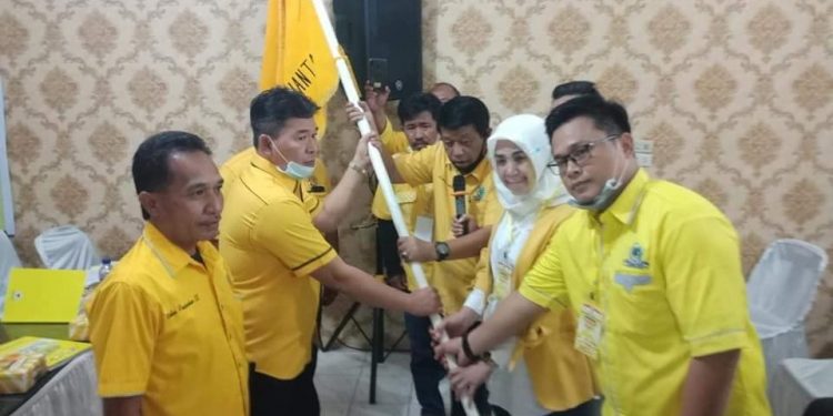 Hat-trick! Mangatas Silalahi Tiga Periode Pimpin Golkar di Siantar
