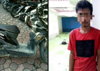 Maling Amatir Ini Nyolong HP di Depan Seorang Polisi yang Menyamar, Terciduk Lah!
