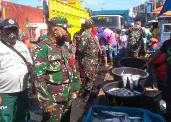 Polres Sibolga bersama Kodim dan BPBD Gelar Pendisiplinan Protokol Kesehatan