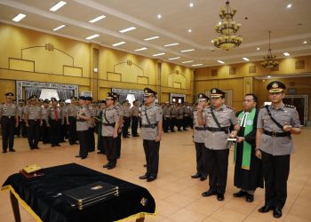 Kombes Abu Bakar Tertusi Resmi Menjabat Dansat Brimob Polda Sumut