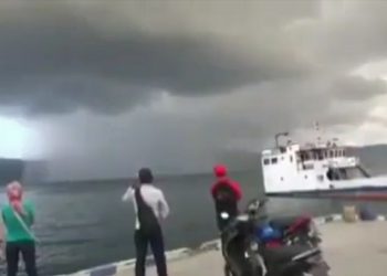 Wow! Ada Fenomena Unik di Danau Toba, Videonya Hebohkan Netizen