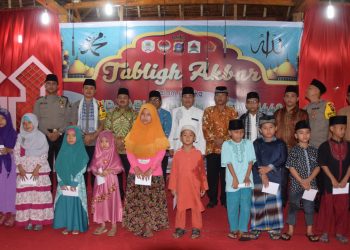 Tabligh Akbar Peringatan Maulid Nabi Muhammad SAW 1440 H Polres Nias Dihadiri Penetua Gereja