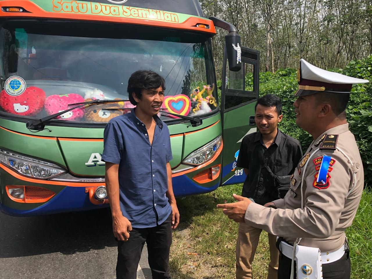 Supir Bus ALS Positif Narkoba saat Terjaring Razia di Jalinsum