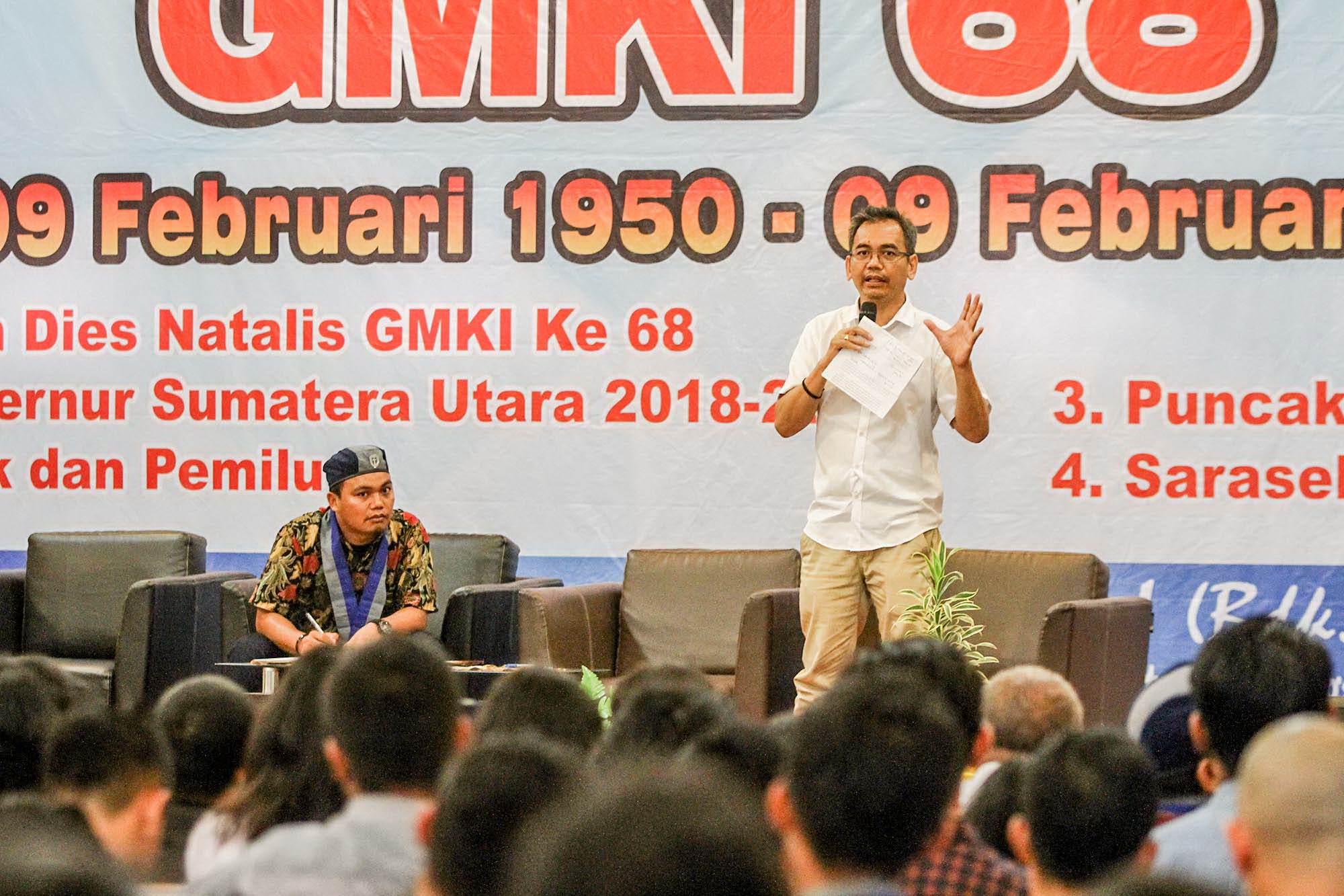 Bertemu Sihar, Mahasiswa Sumut Berharap Pemimpin Sumut Diharapkan Mampu Menyelesaikan Persoalan Sosial