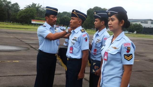 Kadisops Lanud Soewondo, Letkol Pom Nicolas Sinaga dan 34 Personil Naik Pangkat Kadisops Lanud Soewondo, Letkol Pom Nicolas Sinaga dan 34 Personil Naik Pangkat