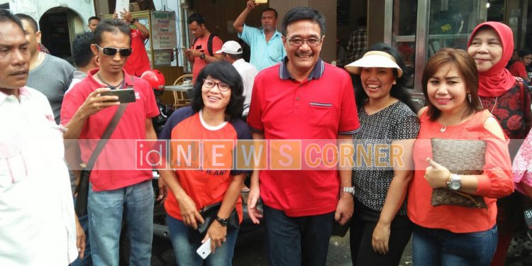Djarot, Mantan Wakil Ahok Disambut Hangat Warga Siantar. Diminta Maju jadi Gubsu