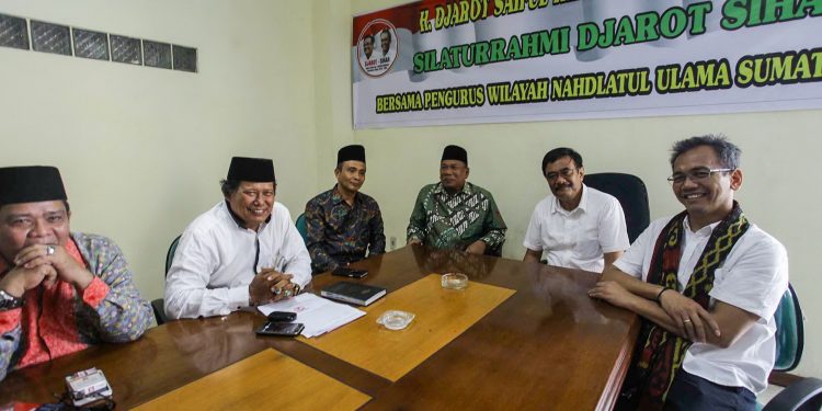 Bertemu PWNU Sumut, Djarot: Saya Keluarga Nahdliyin Bertemu PWNU Sumut, Djarot: Saya Keluarga Nahdliyin