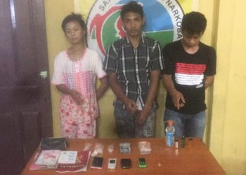 Satres Narkoba Simalungun Ringkus Dody dan Teman Wanitanya...