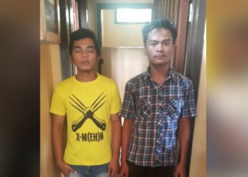 Digerebek, Dua Pria Ini Gagal Pesta Sabu di Lokalisasi Bukit Maradja
