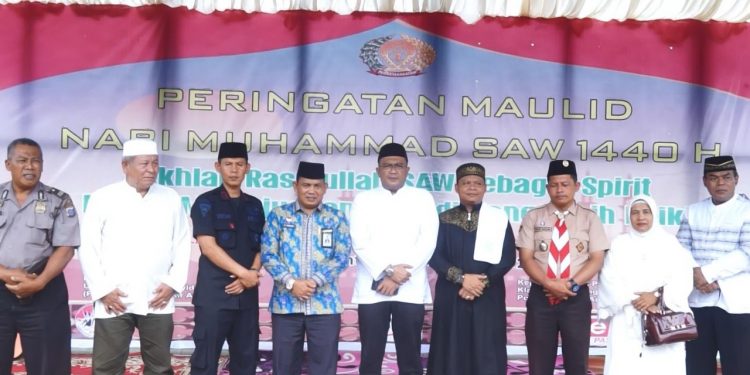 Warga Binaan Lapas Siantar Rayakan Maulid Nabi Muhammad 1440 H