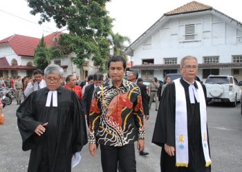Ribuan Warga Kristiani Ikuti Perayaan Natal Oikumene Kota Pematangsiantar 2018