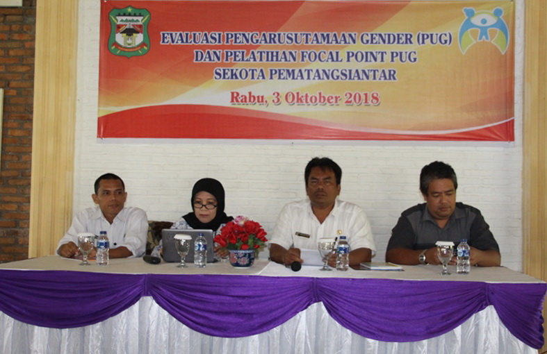 Dinas Sosial P3A Siantar Gelar acara Pengarusutamaan Gender di Kafe