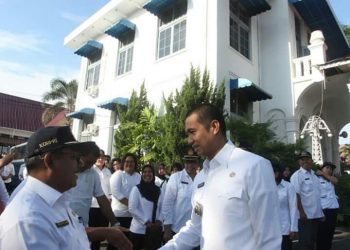 Hari Pertama Masuk Kerja, ini Pesan Walikota Untuk PNS di Kota Siantar