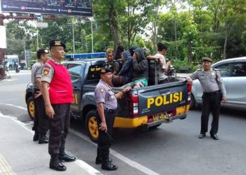 Antisipasi Gangguan Kambtibmas, Polres Siantar Amankan Sejumlah Gepeng