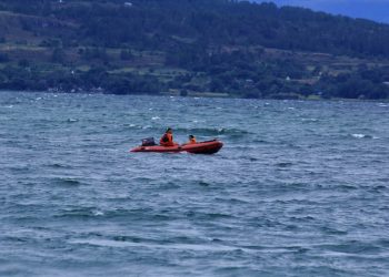 Breaking News, Kapal Nyaris Karam di Nainggolan Perairan Danau Toba