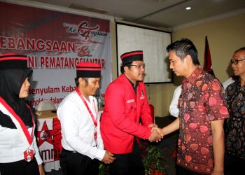 "Menyulam Kebangsaan” Lewat Dialog Kebangsaan dan Pelantikan Pengurus DPC GMNI