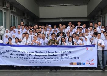 Sasar Generasi Milenial, KPw Bank Indonesia Pematangsiantar Roadshow Kampanyekan GNNT dan GPN Tahun 2018 di Tiga Kota