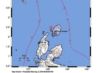 Gempa Bumi Tektonik yang Mengguncang Kabupaten Morotai, Tidak Berpotensi Tsunami